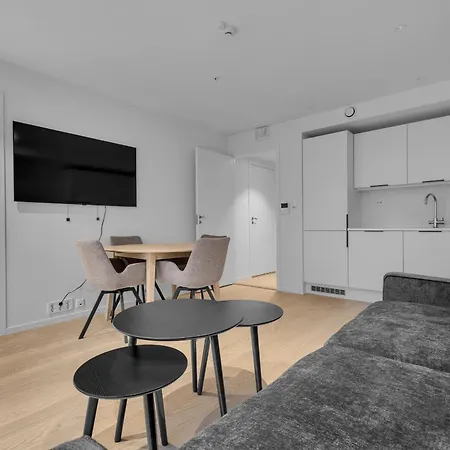Moderne Pa Ytre Strandkanten Apartment